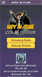 Mobile Screenshot of indyintune.com